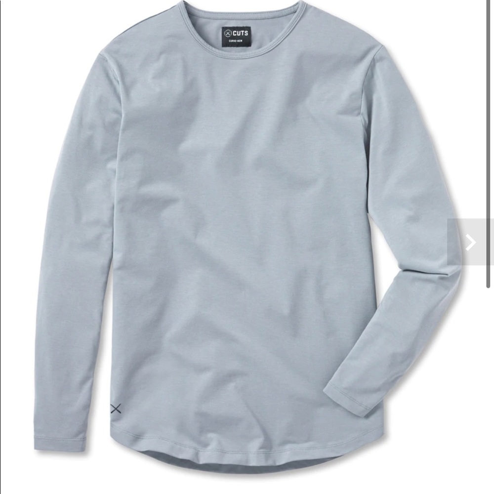 Cuts clothing your item
L/S Crew Curve-Hem | Stratus Signature-fit PYCA Pro